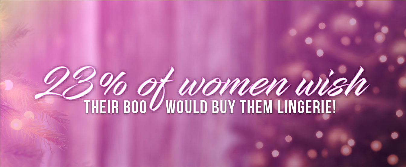 More women wish their partners would buy them lingerie